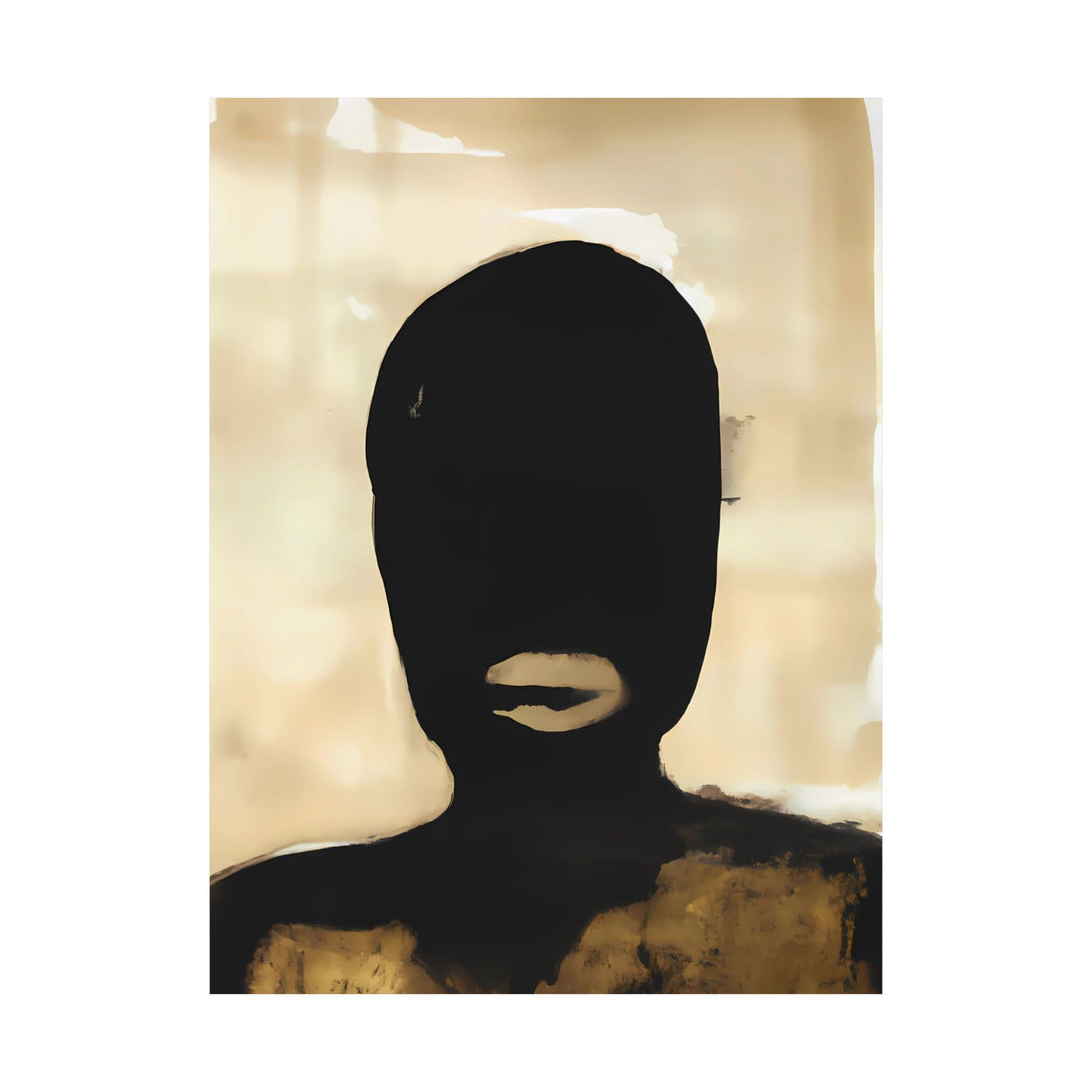 Study in Black 2, Fluid Series | Poster Print