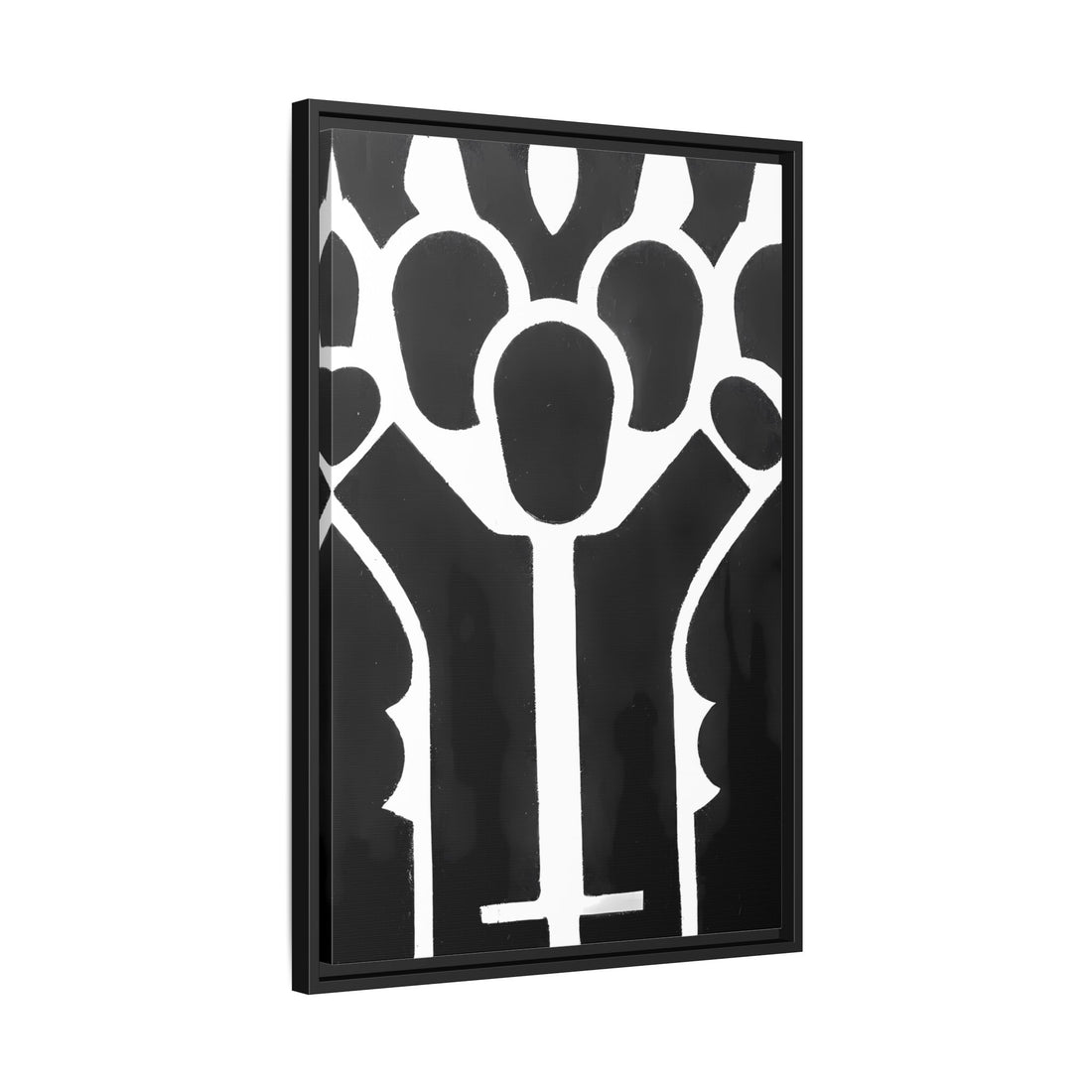 Hands Up, Fluid Series | Framed Canvas Wall Art