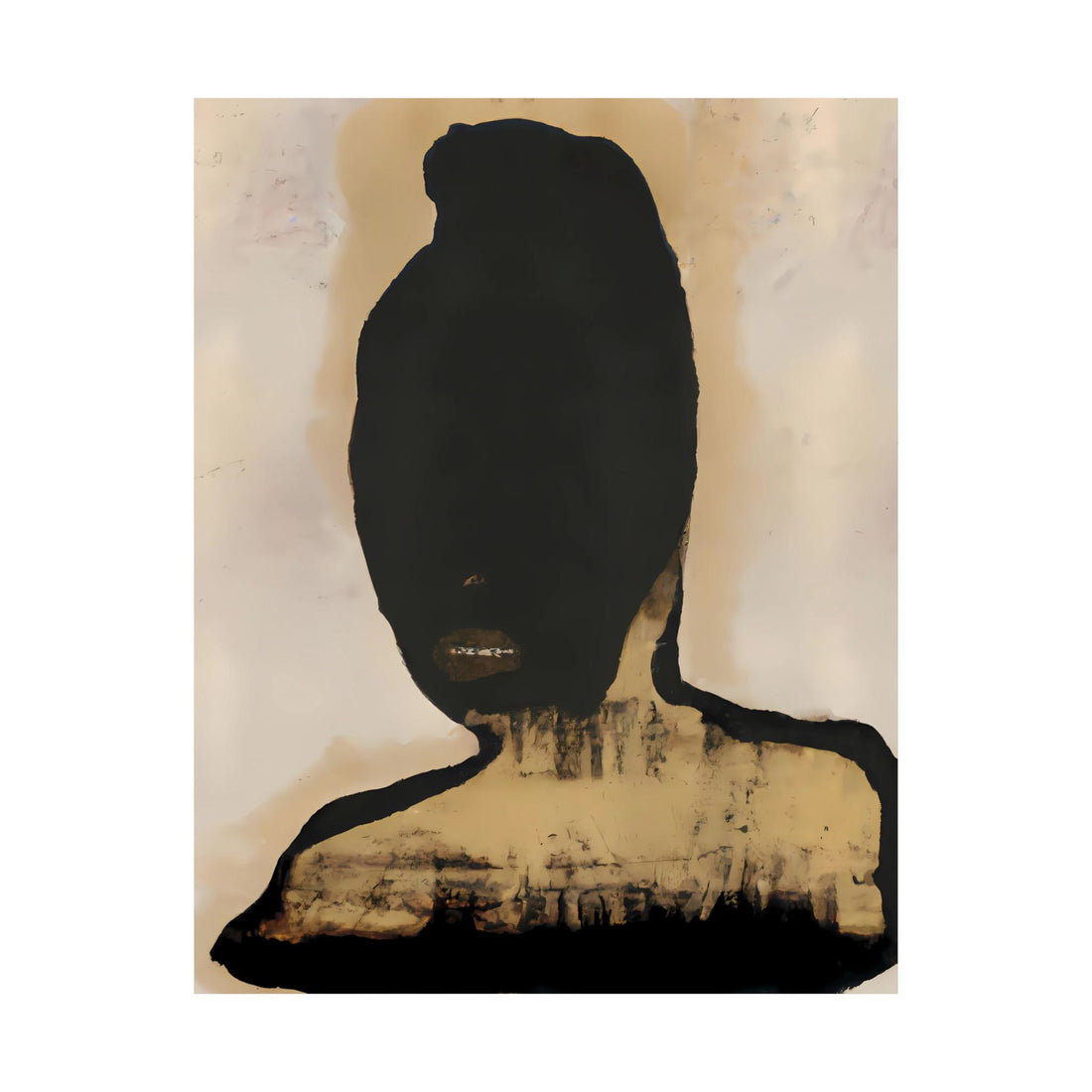 Study in Black, Fluid Series | Poster Print