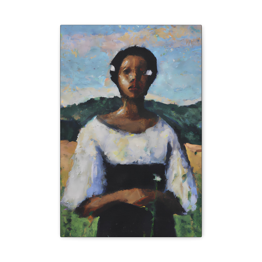 Lady 6, Cottage Series CANVAS Wall Art