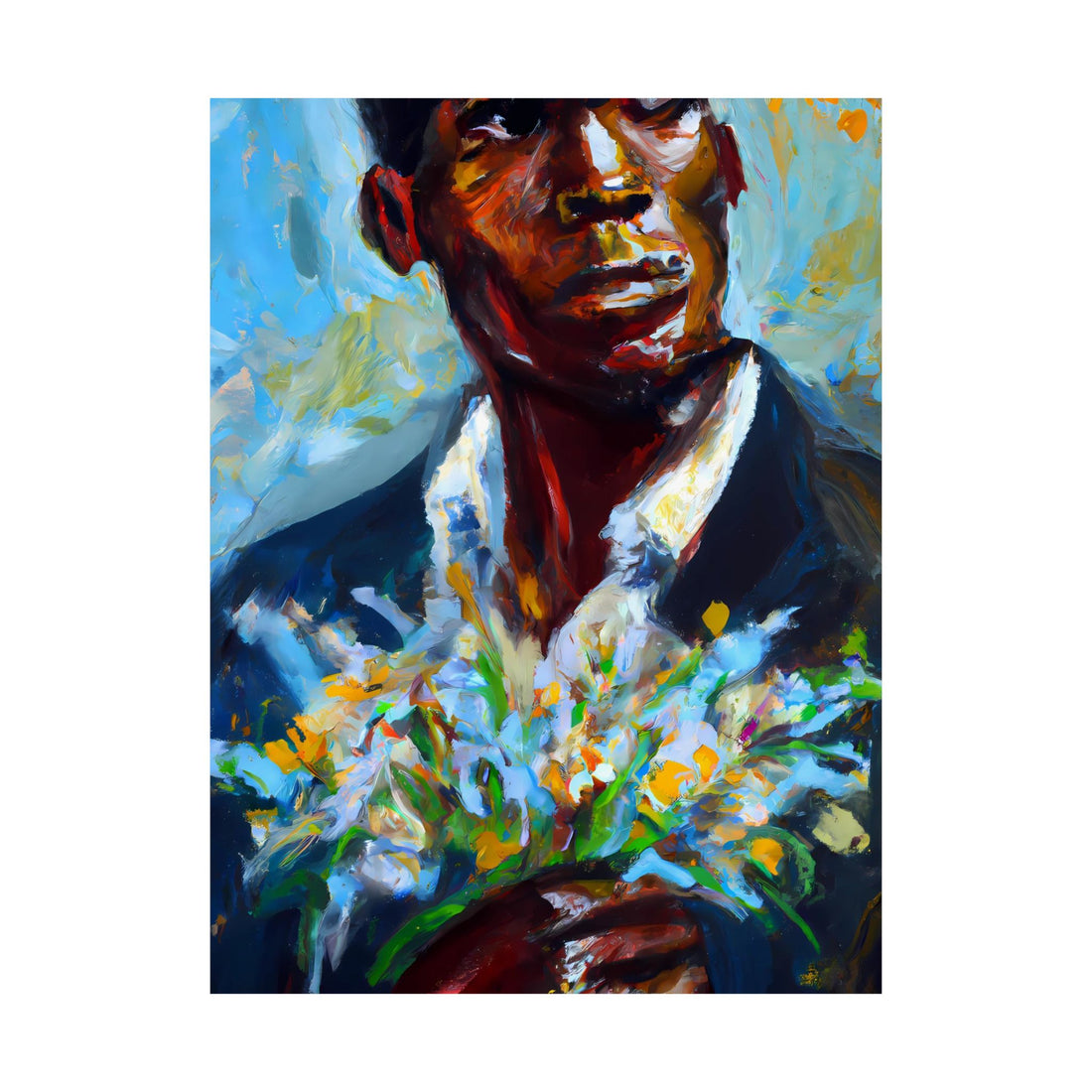 Date Night, Black Men Series | Poster Print