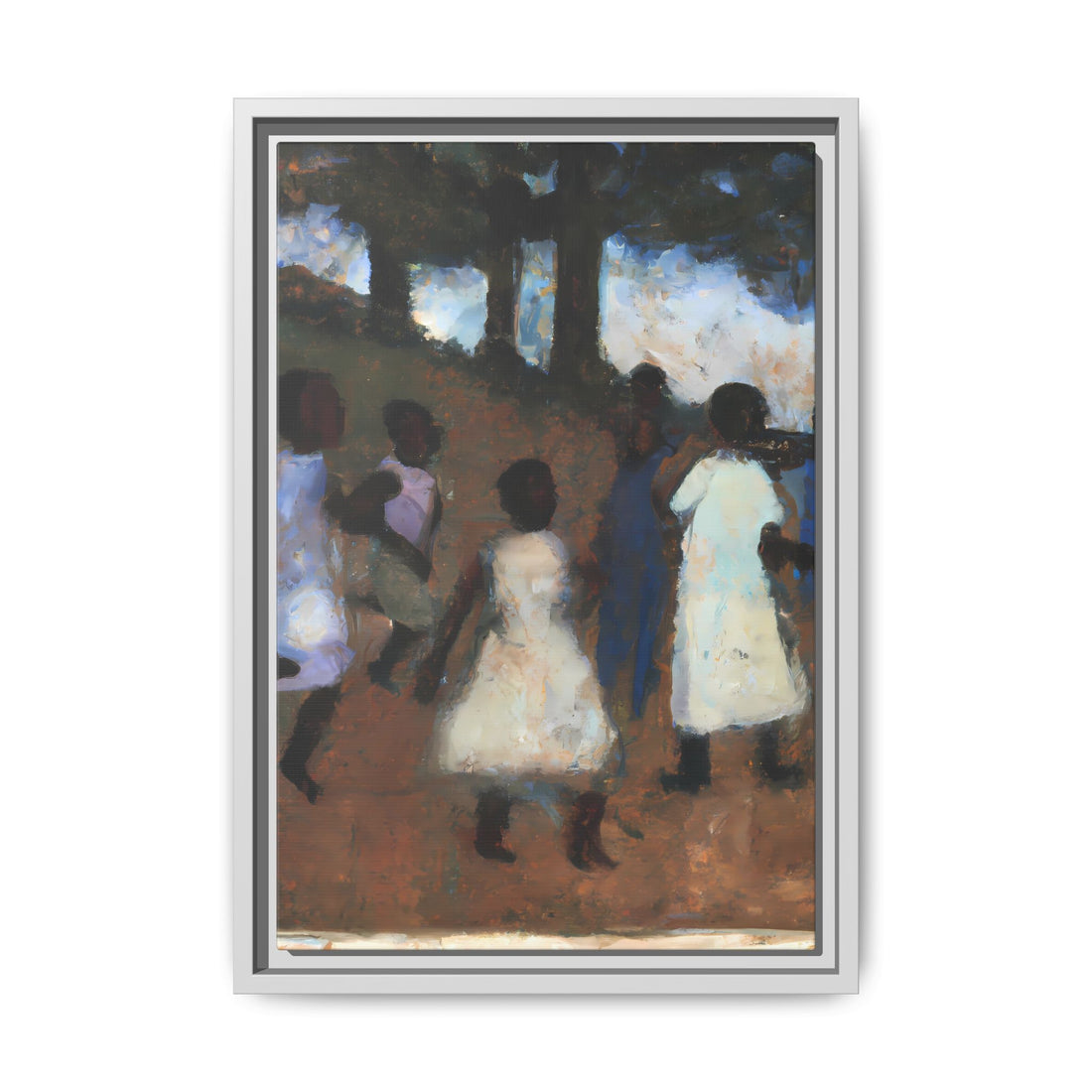 Childs Play, Vintage Art | Framed Canvas Wall Art