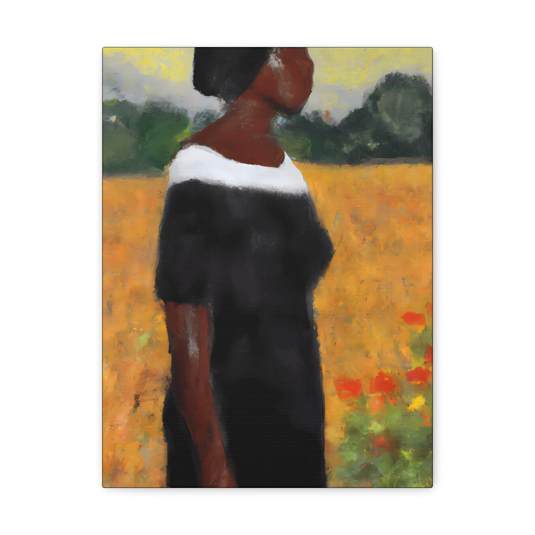 Lady 12, Cottage Series CANVAS wall art