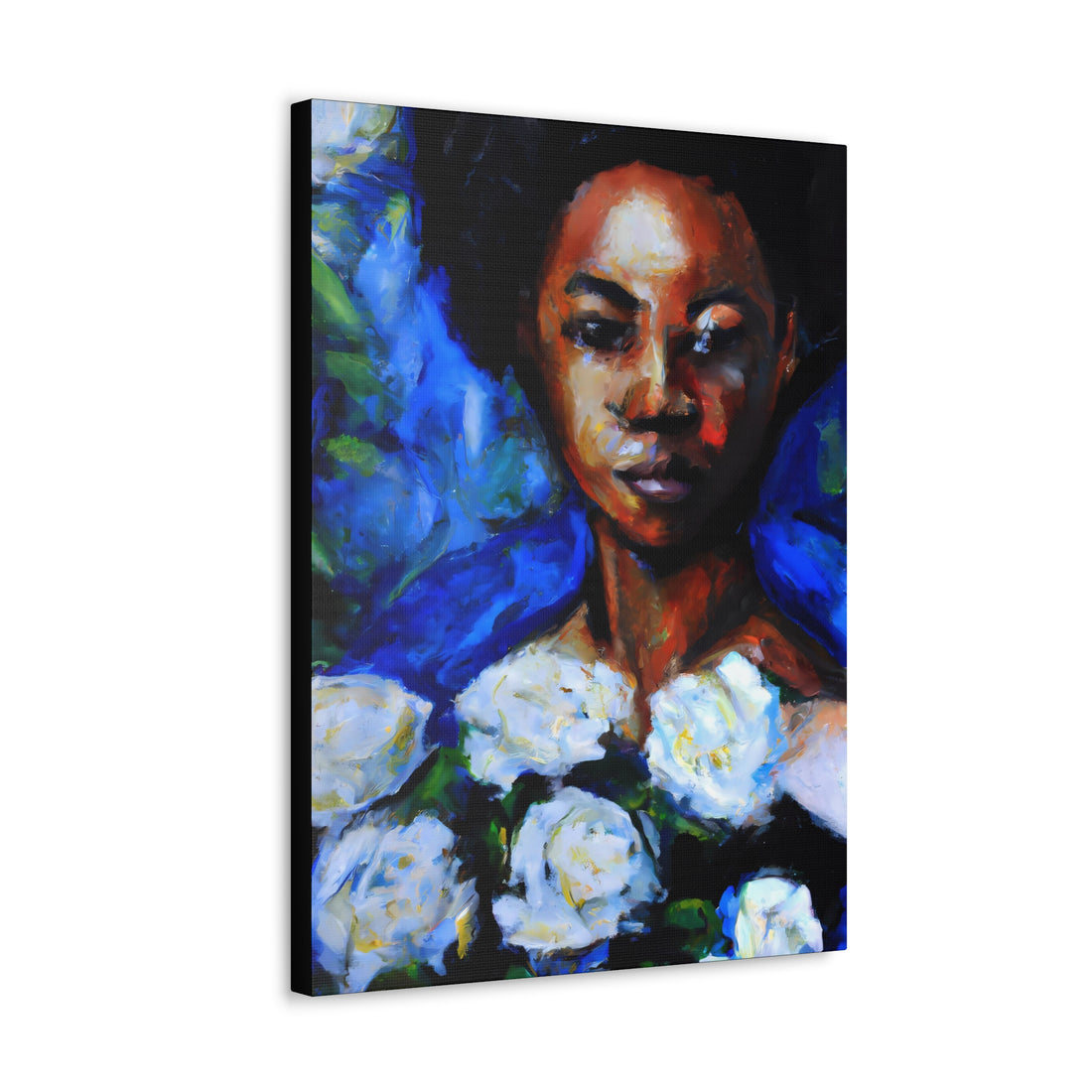 White Rose, Sorority Flower Series | Canvas Wall Art