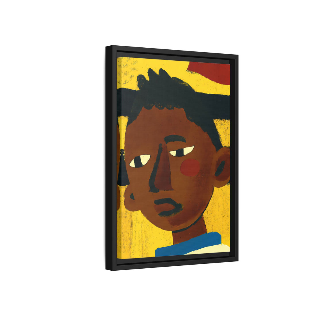 John, Folk Series | Framed Canvas Wall Art