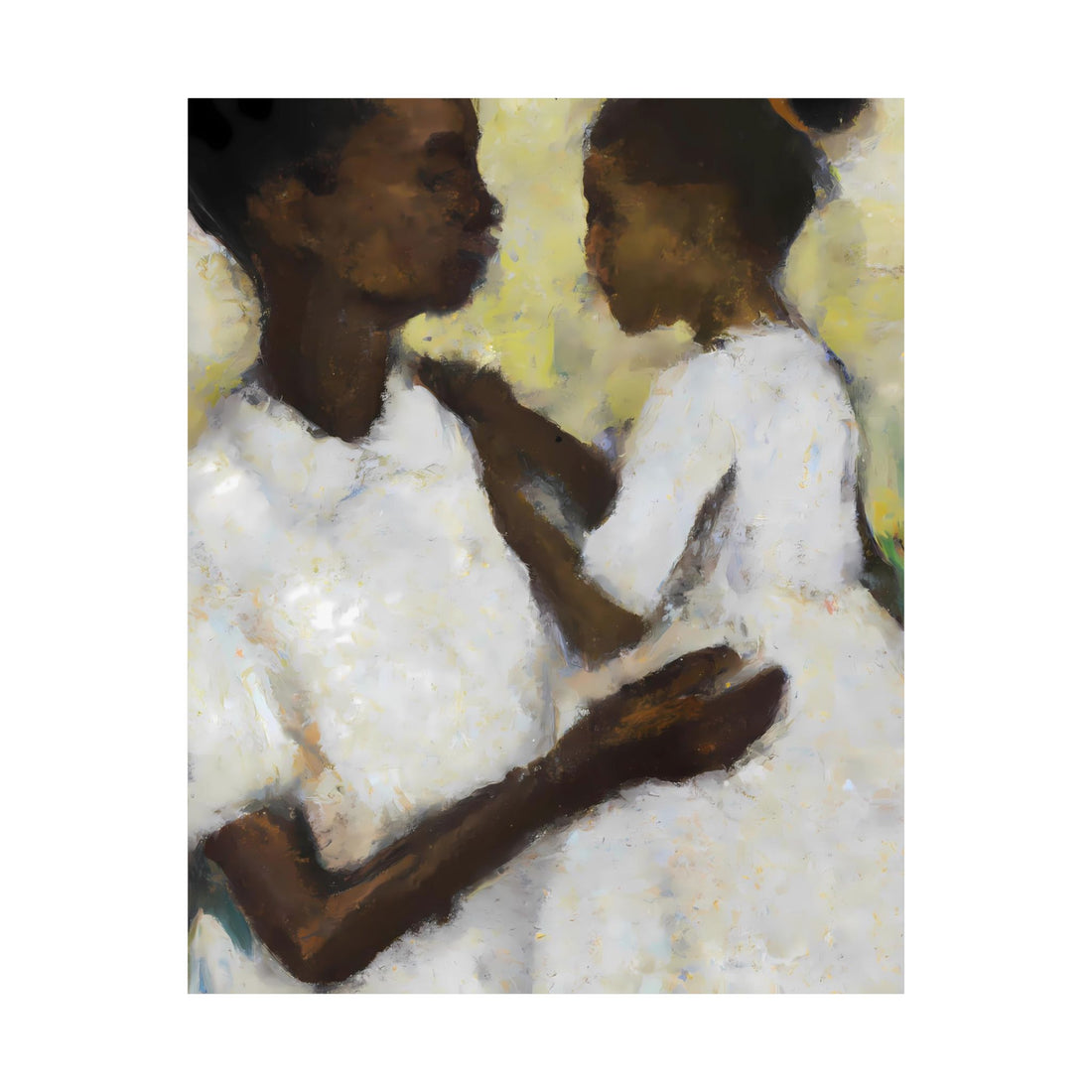 Ivory Mother, Daughter Series | Poster Print
