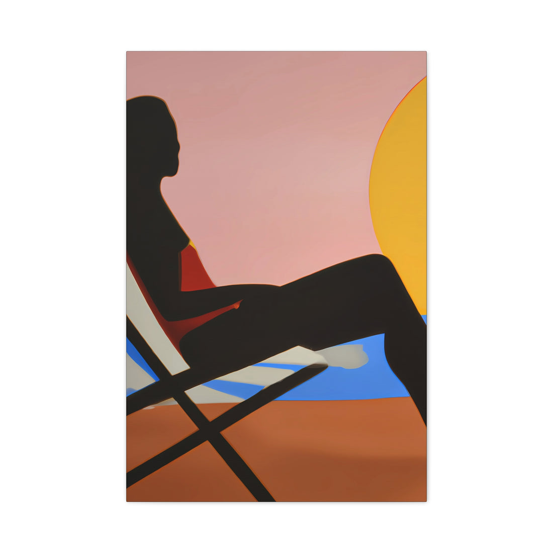 Unbothered, Fluid Series | Canvas Wall Art