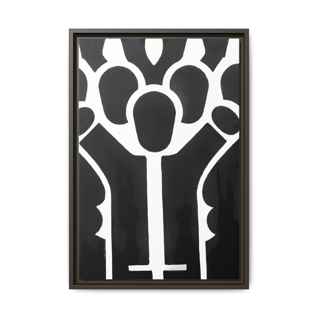 Hands Up, Fluid Series | Framed Canvas Wall Art