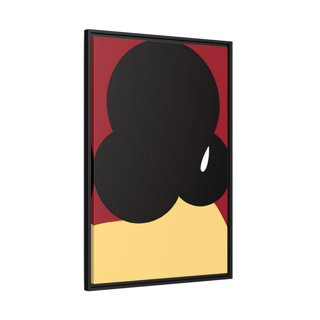 The Bun, Black Beauty Series | Framed Canvas Wall Art