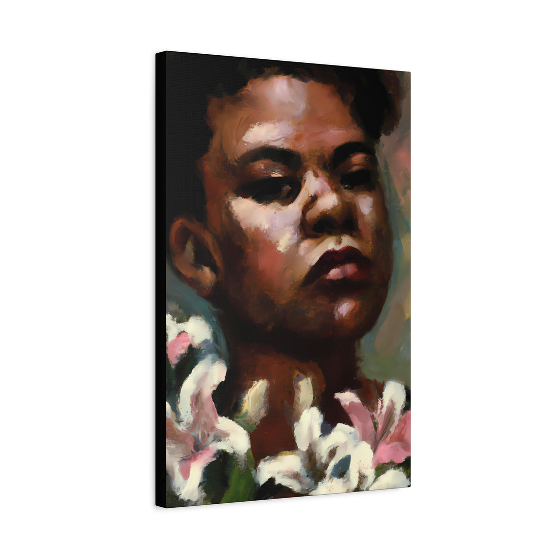 Peace Lily, Flower Series | Canvas Wall Art