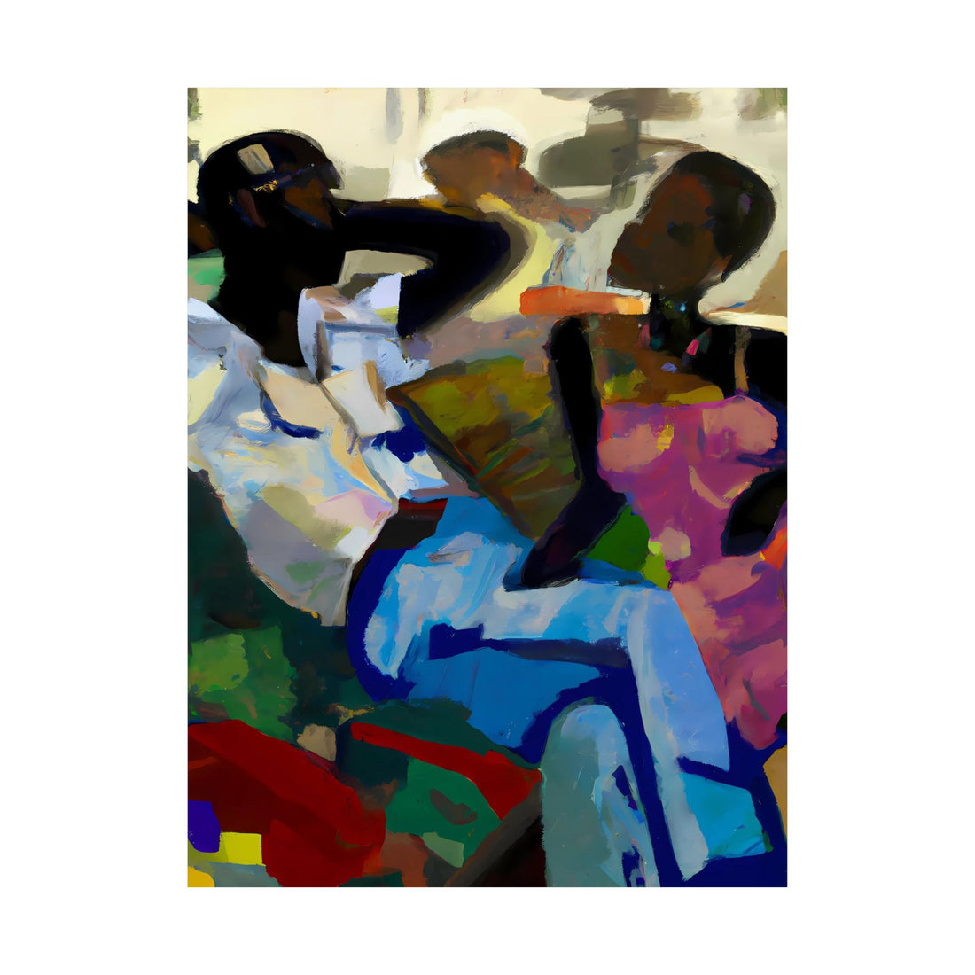 Pink Lady, Black Love Series | Poster Print