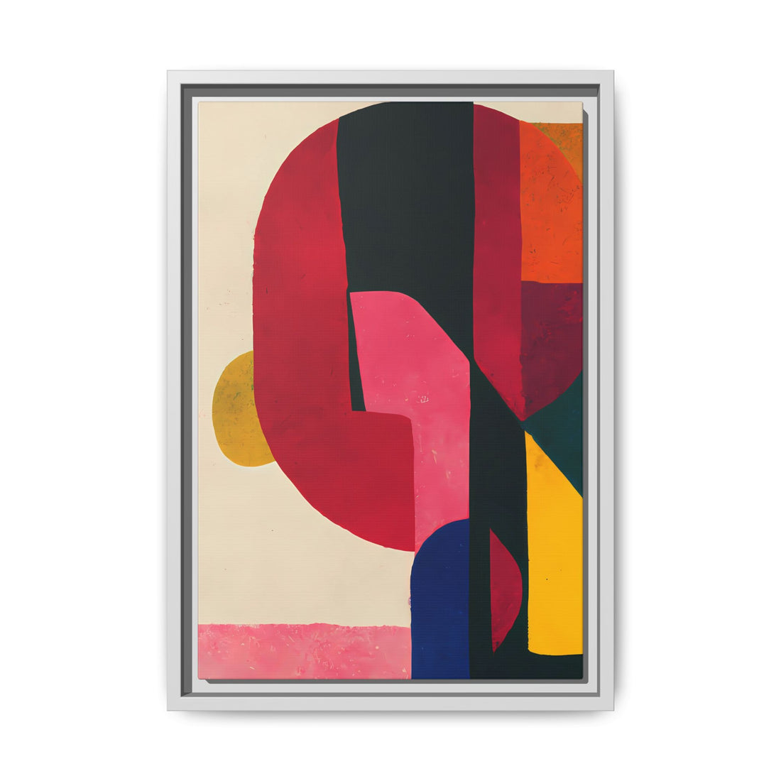Puppetry, Abstract Series | Framed Canvas Wall Art