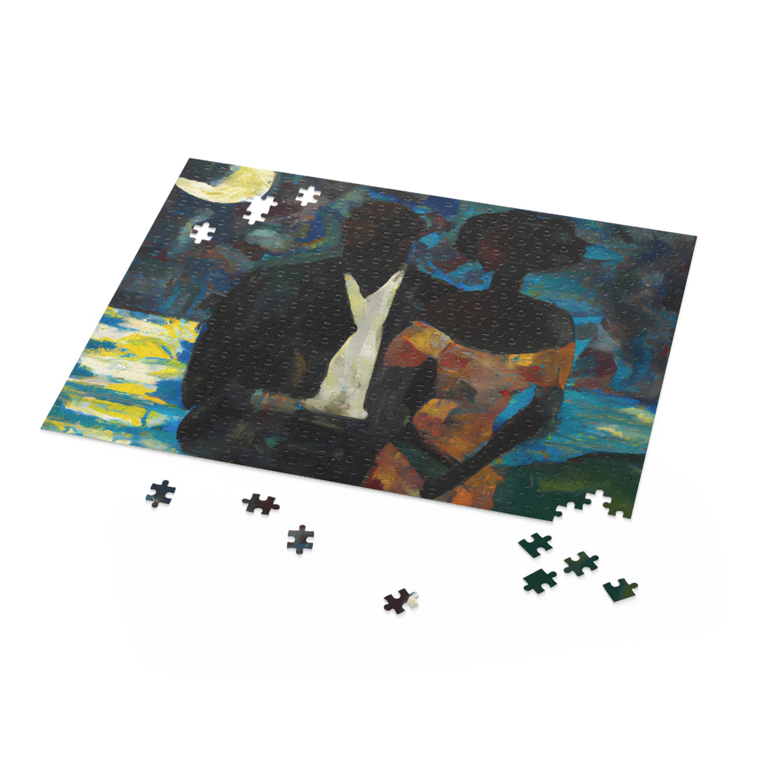 Moonlight Couple Puzzle, 120, 252, 500 Piece