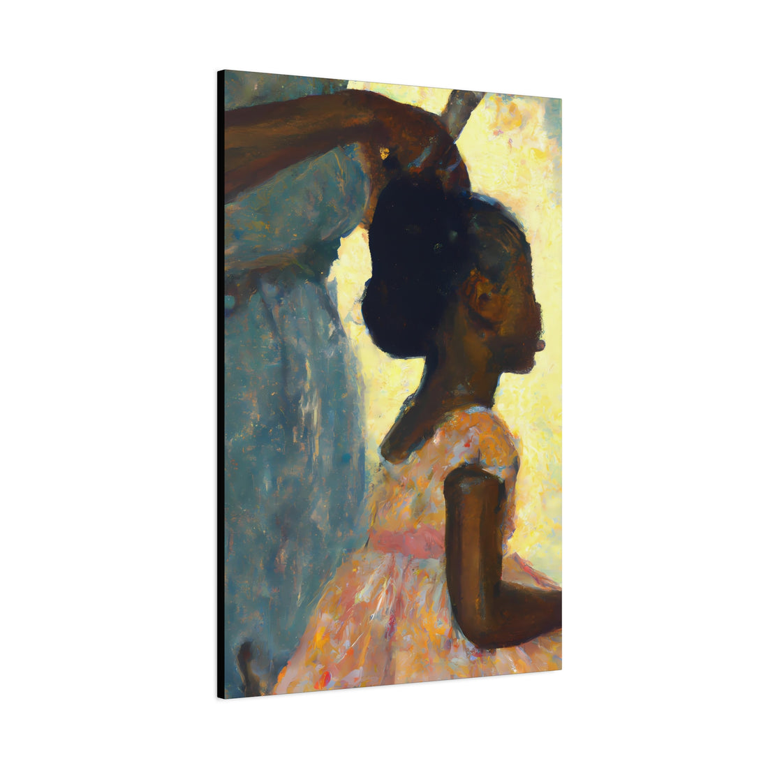 Hair Days, Daughter Series, Canvas Wall Art