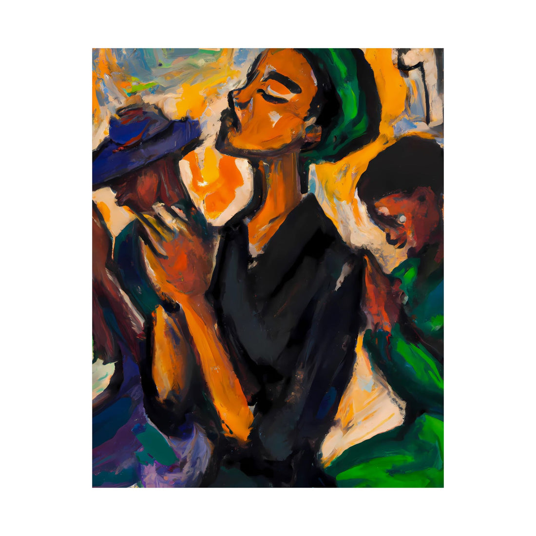 In Prayer, Church Series | Poster Print