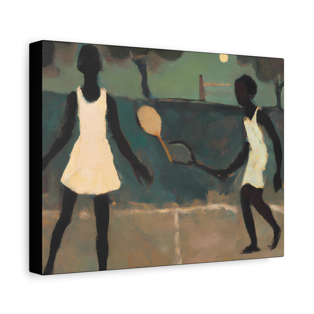 Doubles, Over the Sofa | Horizontal CANVAS Art
