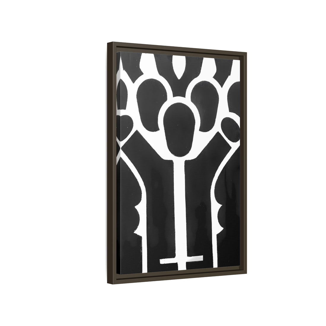 Hands Up, Fluid Series | Framed Canvas Wall Art