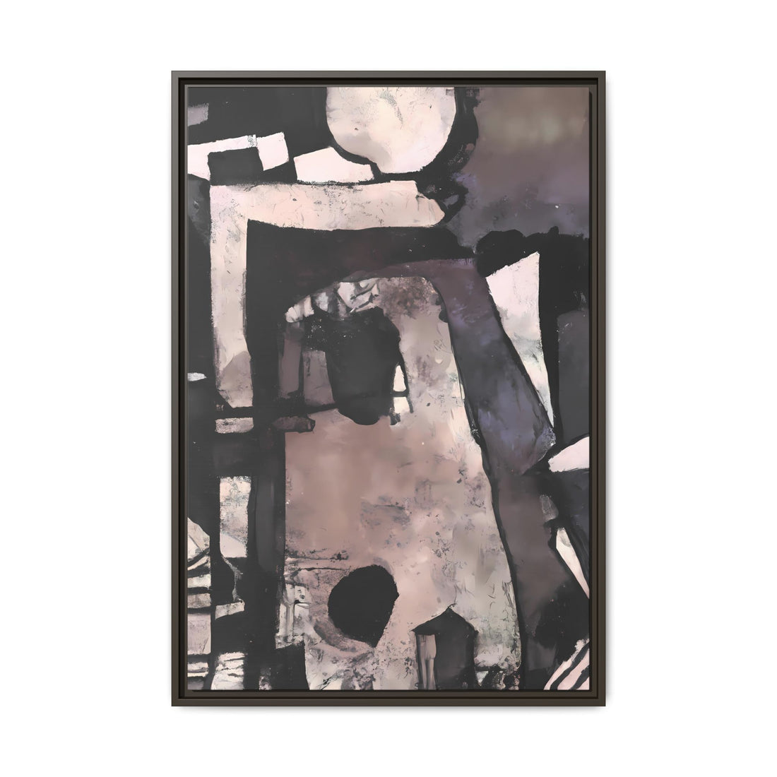 Fatherly Love, Abstract Series | Framed Canvas Art