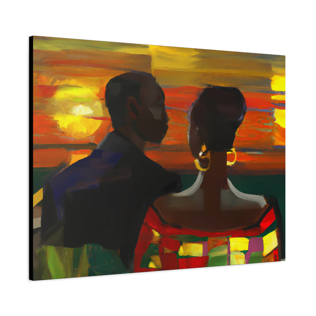Sunrise, Over the Sofa | Horizontal CANVAS Art