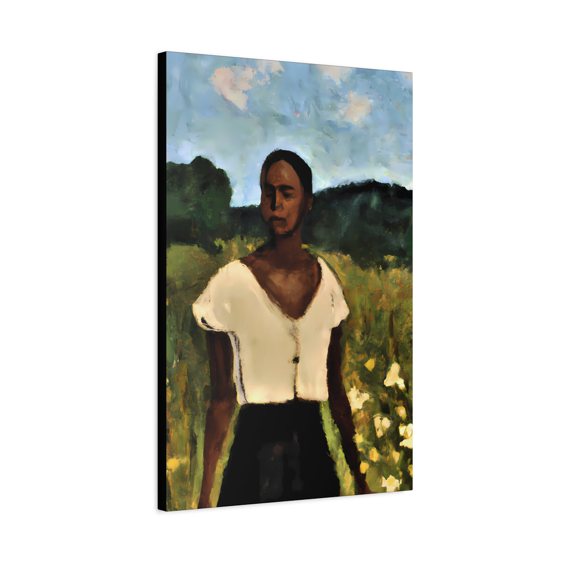 Lady 5, Cottage Series CANVAS Wall Art