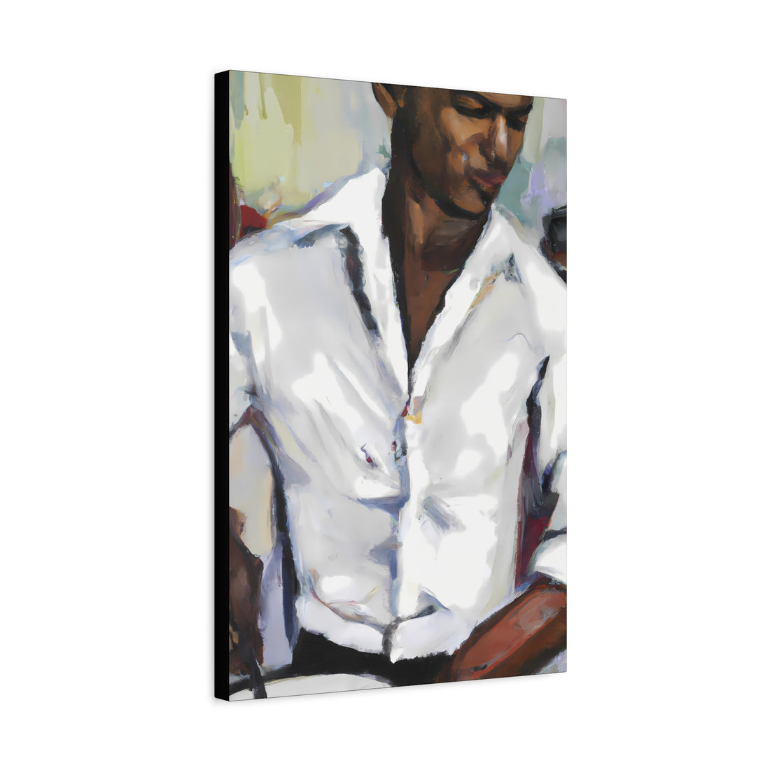 Dinner Date, Men Series CANVAS Wall Art