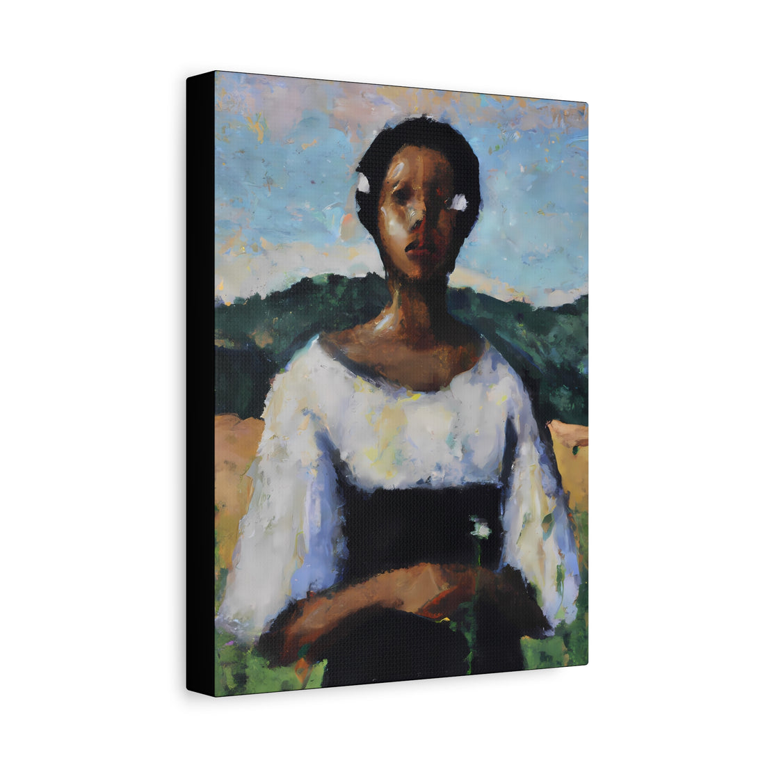 Lady 6, Cottage Series CANVAS Wall Art