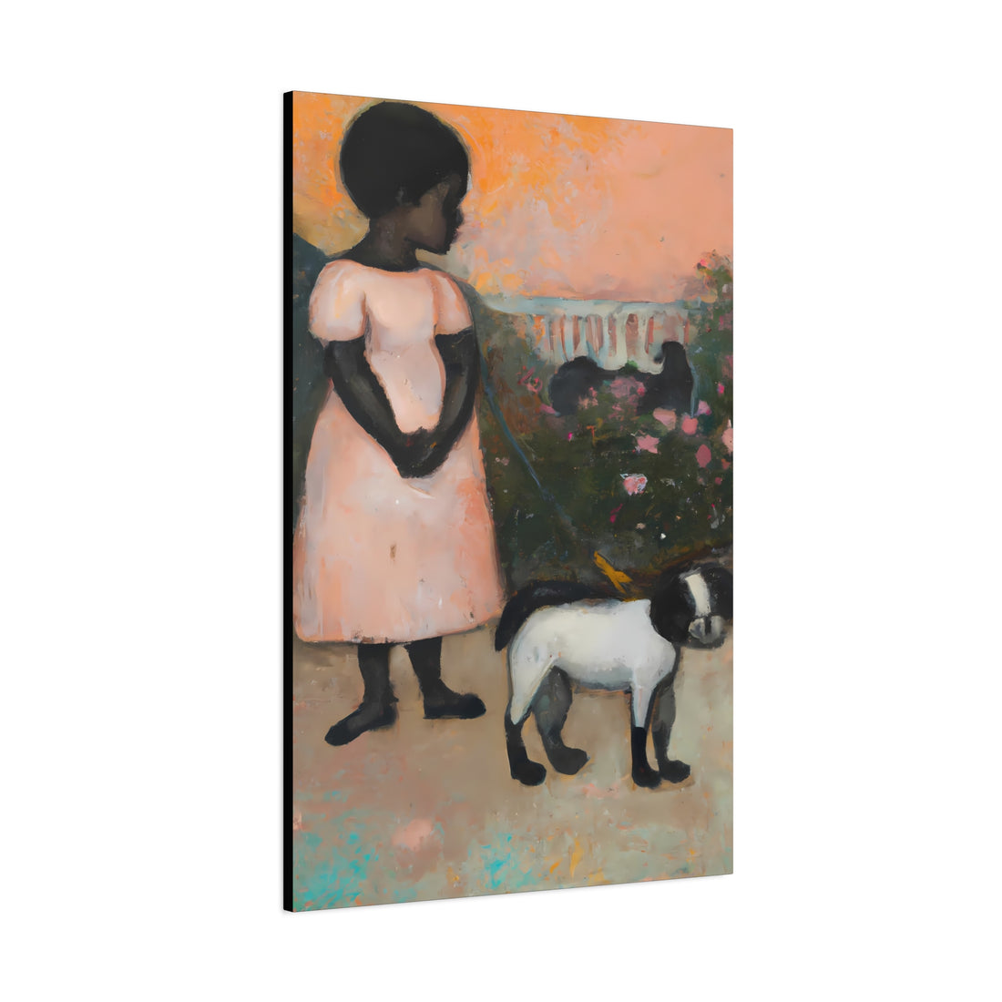 Love dogs, Canvas Wall Art Daughter Series