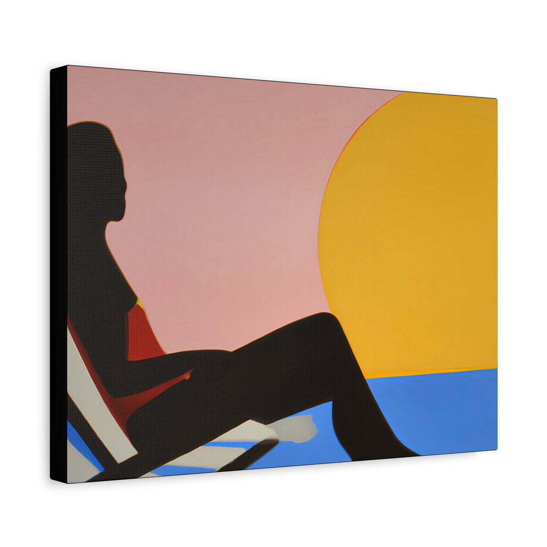Unbothered, Over the Sofa | Horizontal CANVAS Art