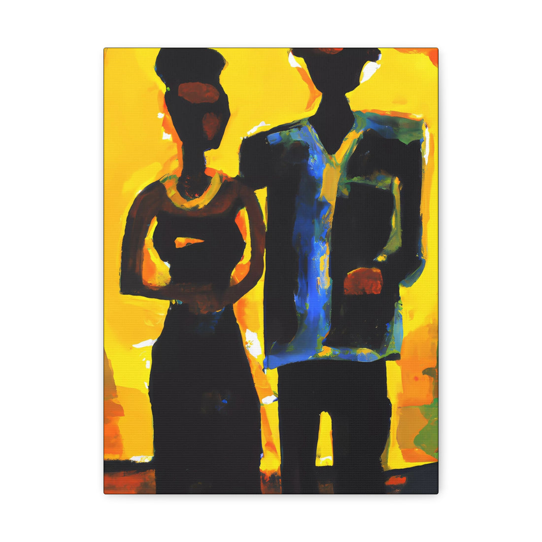 Evening Out, Black Love Series | CANVAS Gallery Wrap