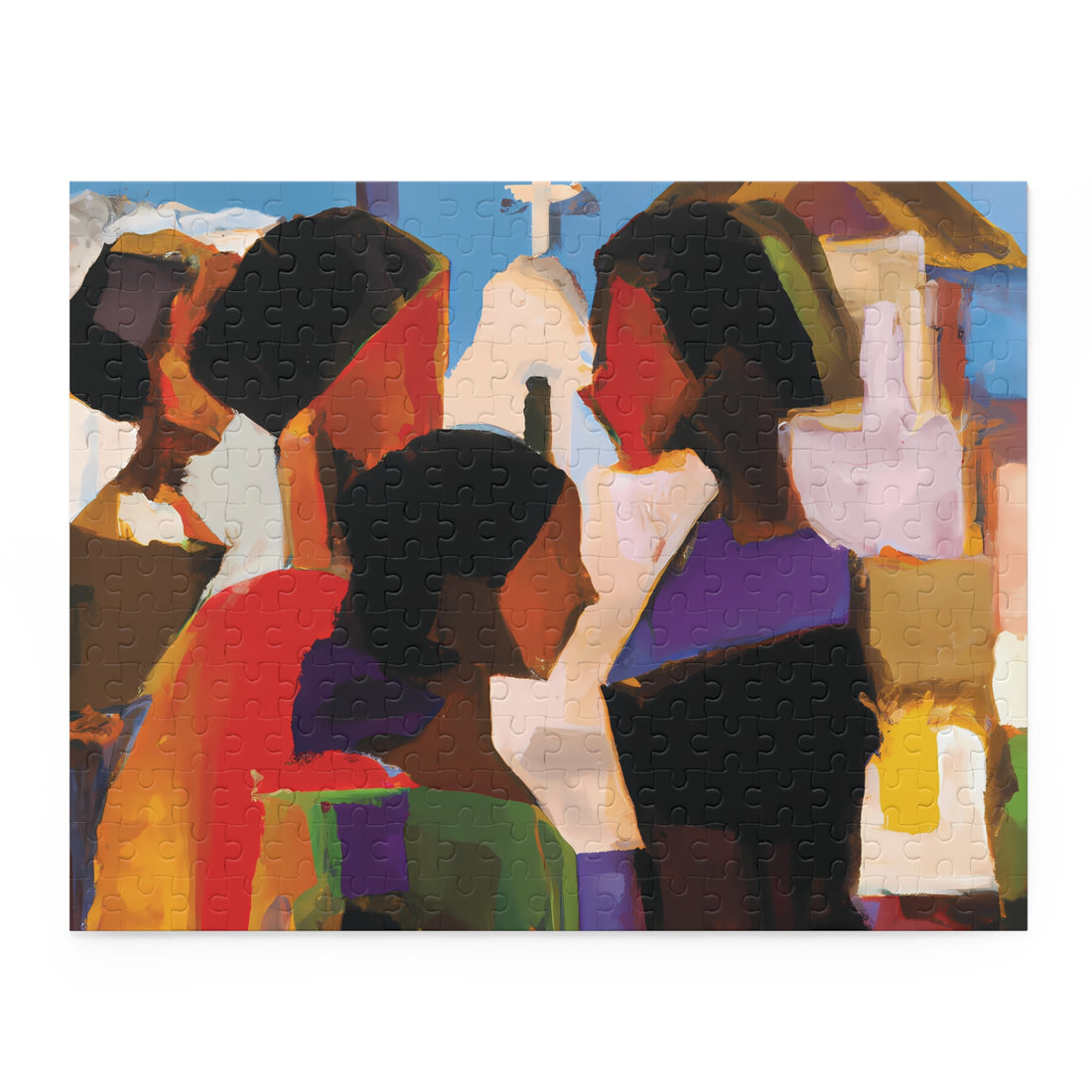 Stained Glass 1 Puzzle, 120, 252, 500 Piece