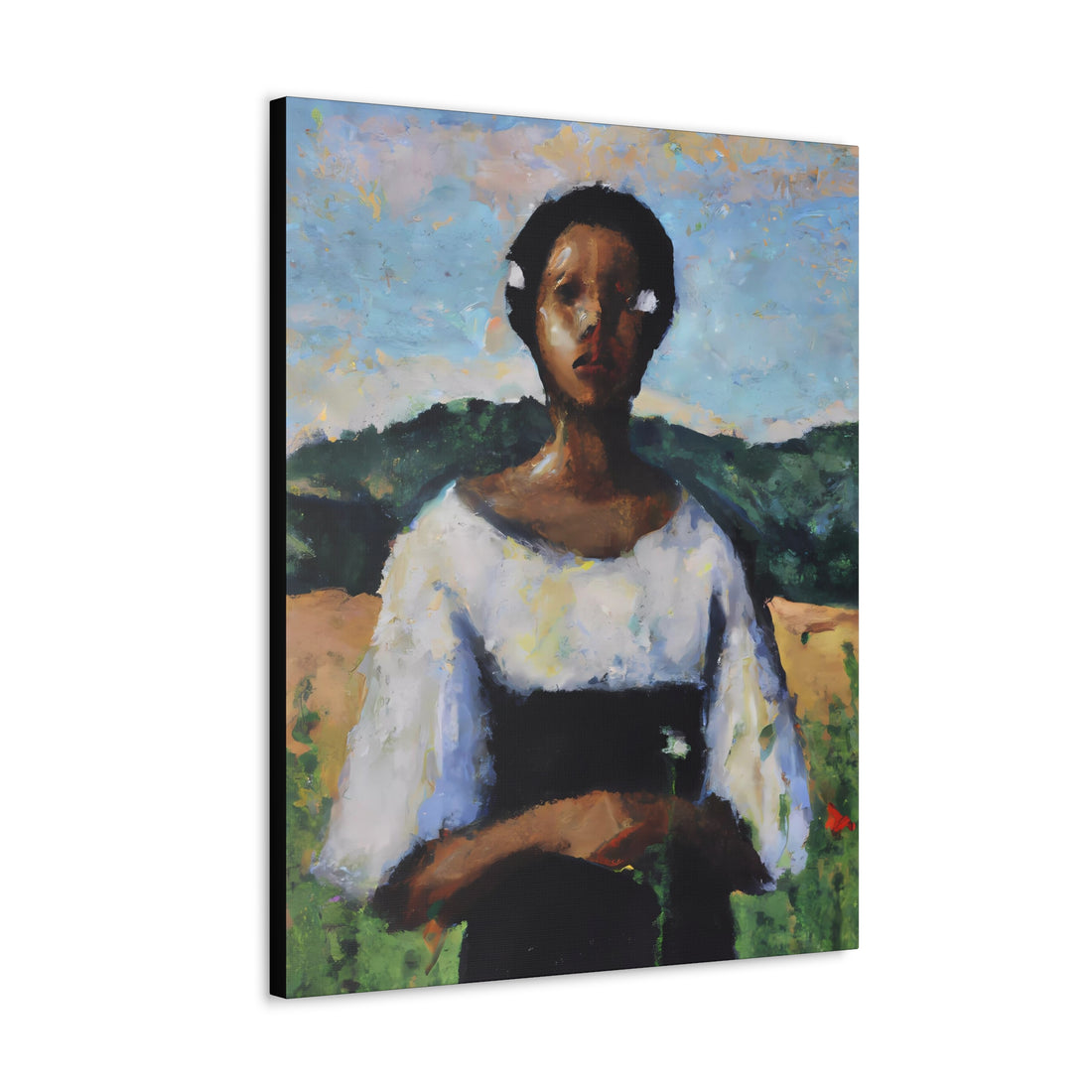 Lady 6, Cottage Series CANVAS Gallery Wrap