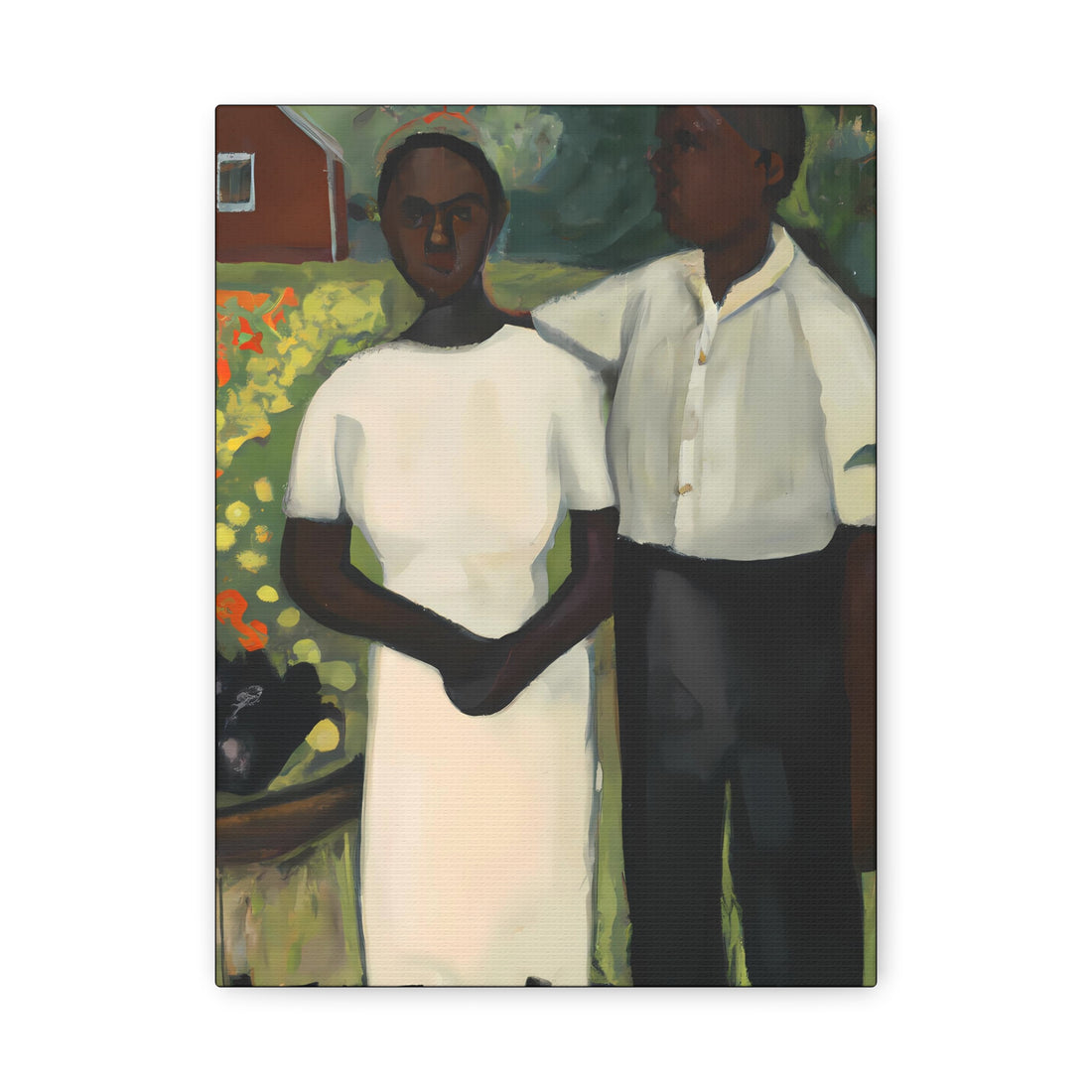 Autumn Harvest Folk Art Series, CANVAS wall art