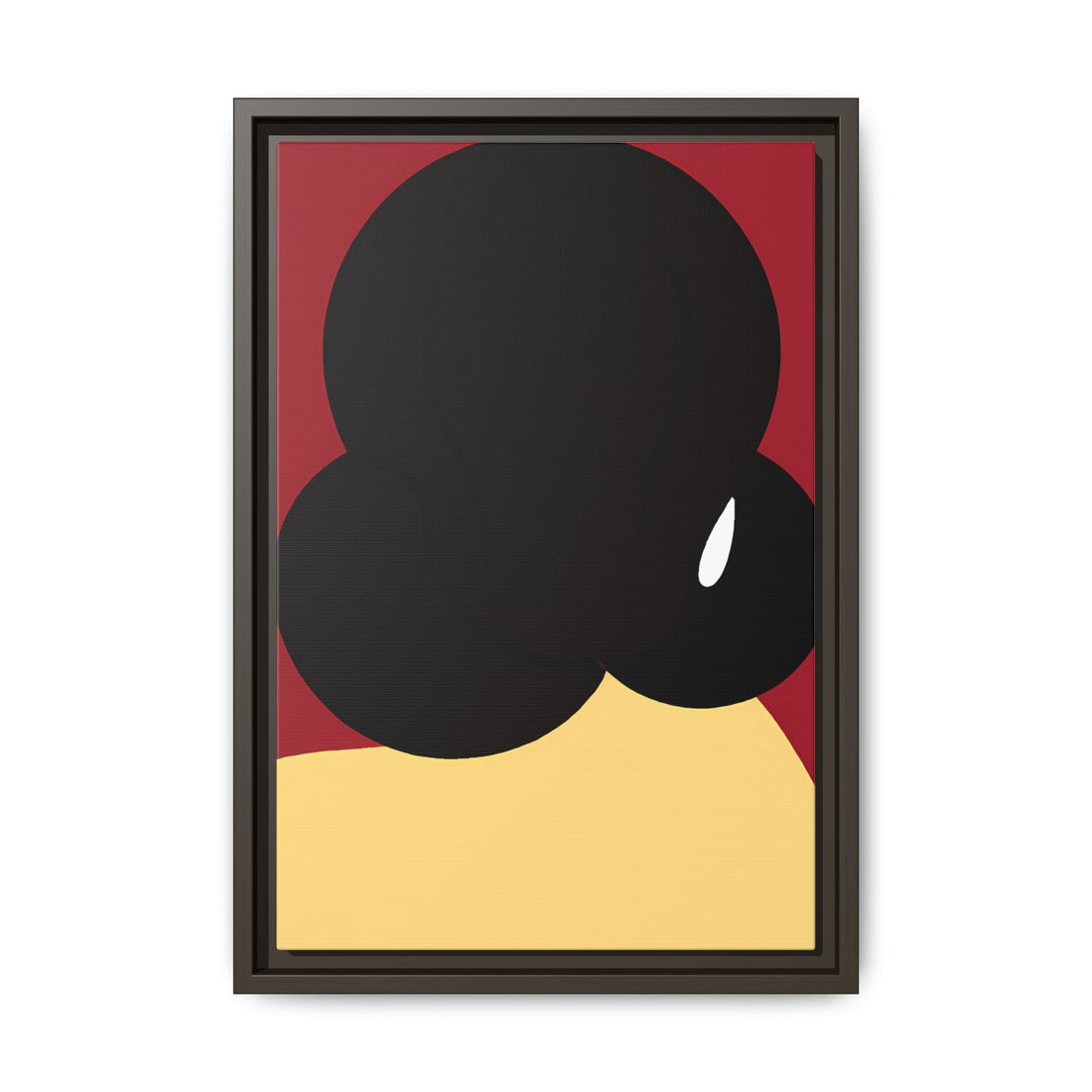 The Bun, Black Beauty Series | Framed Canvas Wall Art