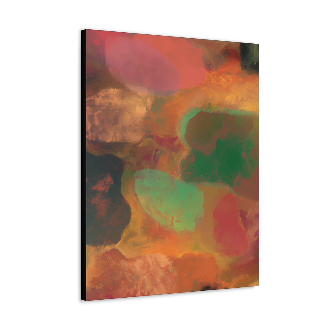 Gold Lava, Abstract Series, CANVAS Wall Art