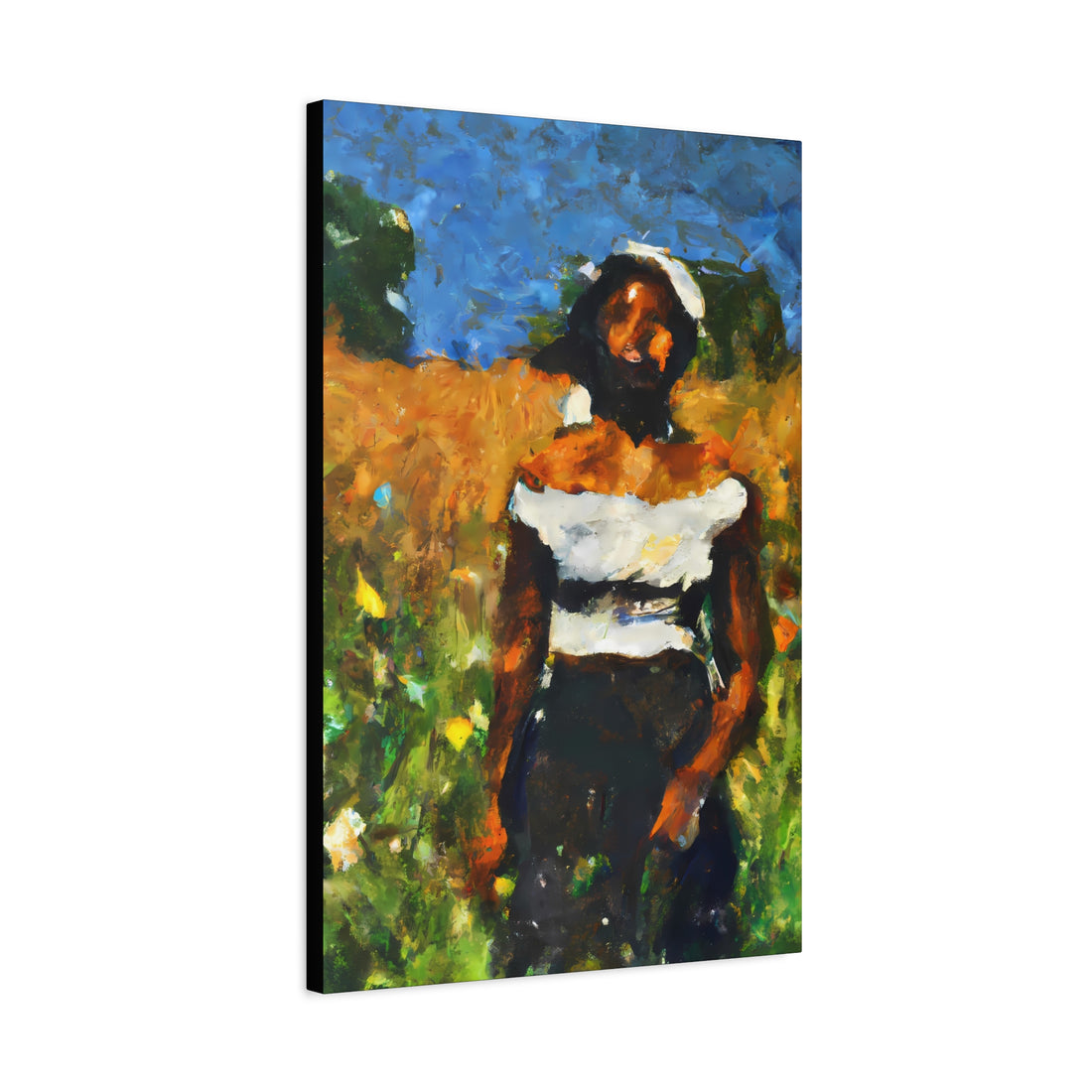 Lady 1, Cottage Series CANVAS Wall Art