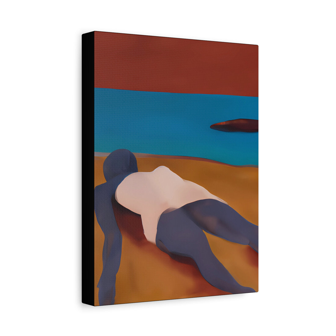 Resigned, Fluid Series | Canvas Wall Art