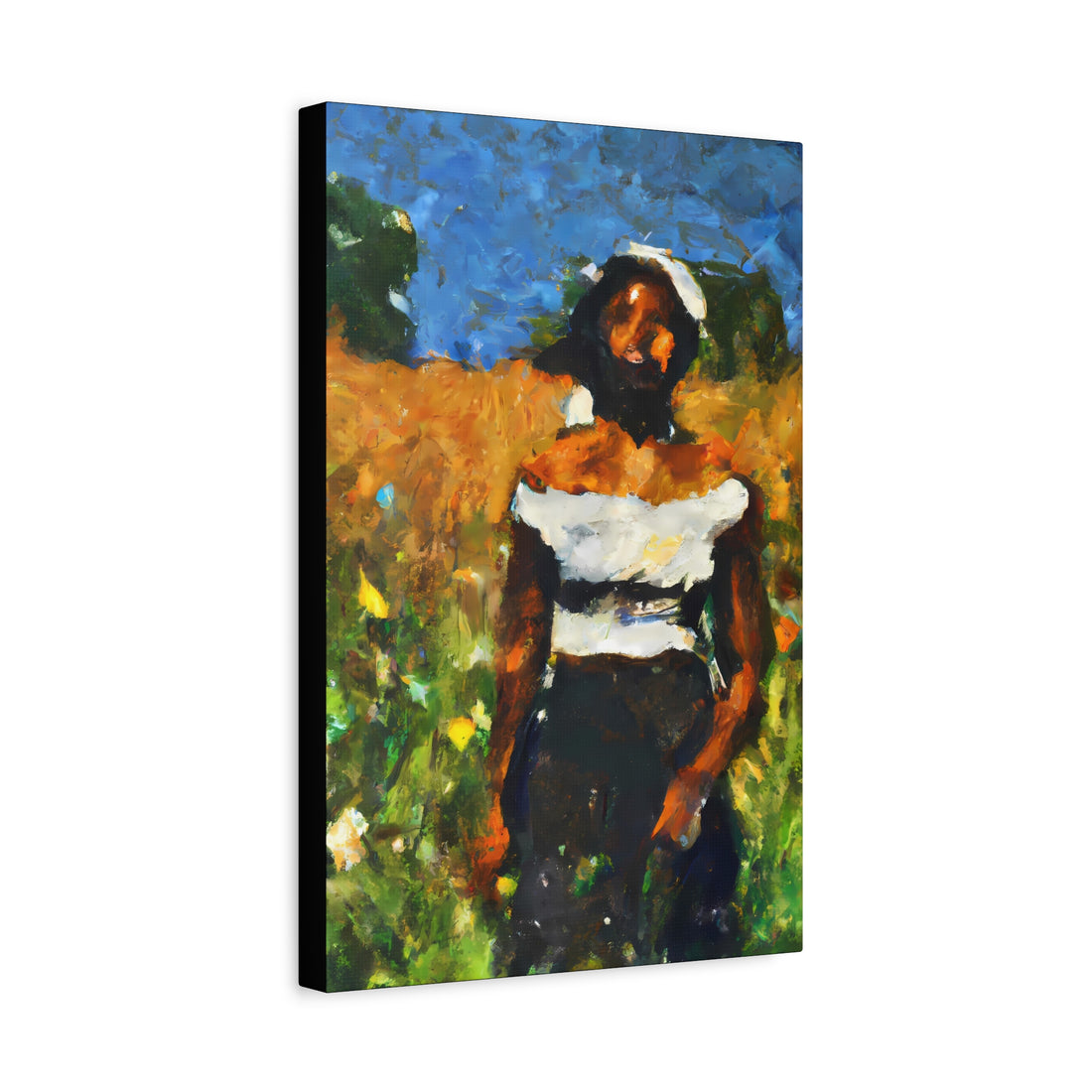 Lady 1, Cottage Series CANVAS Wall Art