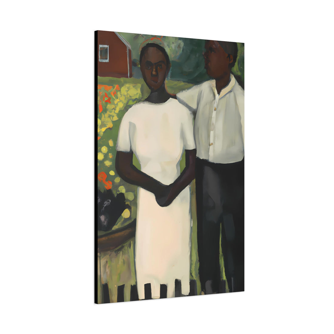 Autumn Harvest Folk Art Series, CANVAS wall art