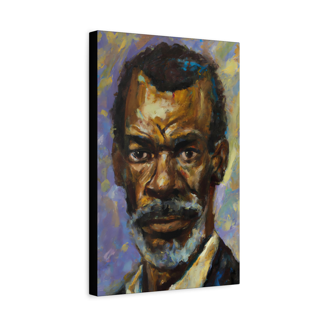 Bearded Man, Black Men Series CANVAS Wall Art