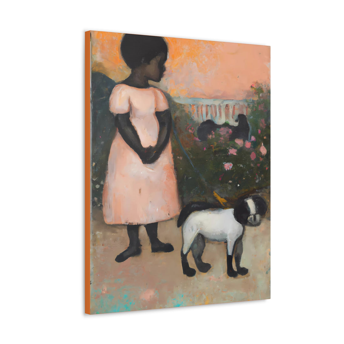 Love dogs, Canvas Wall Art Daughter Series