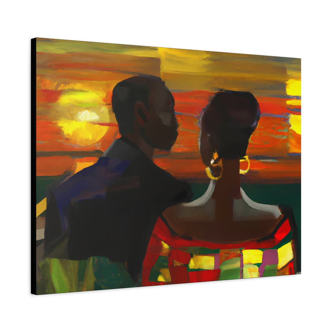 Sunrise, Over the Sofa | Horizontal CANVAS Art