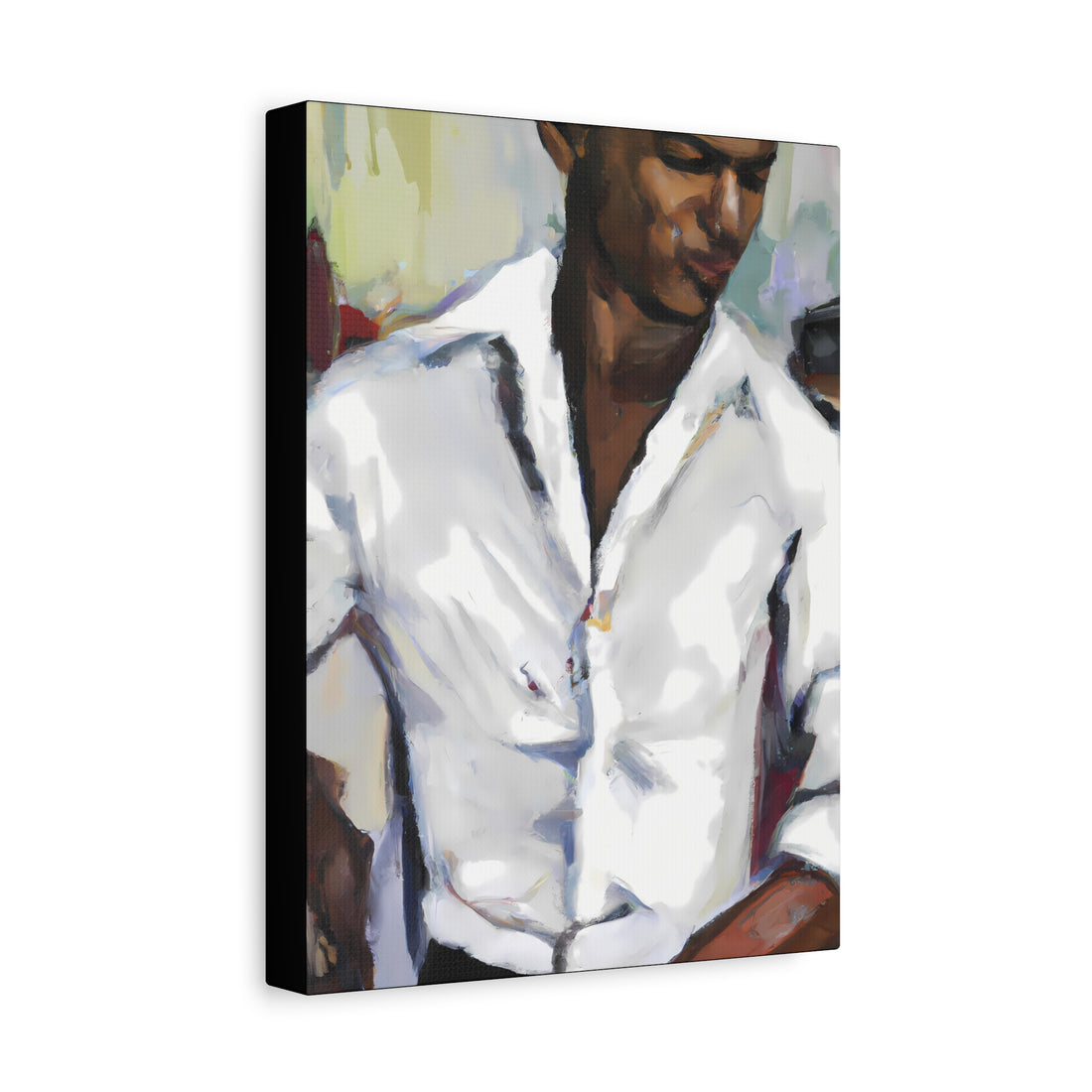 Dinner Date, Men Series CANVAS Wall Art
