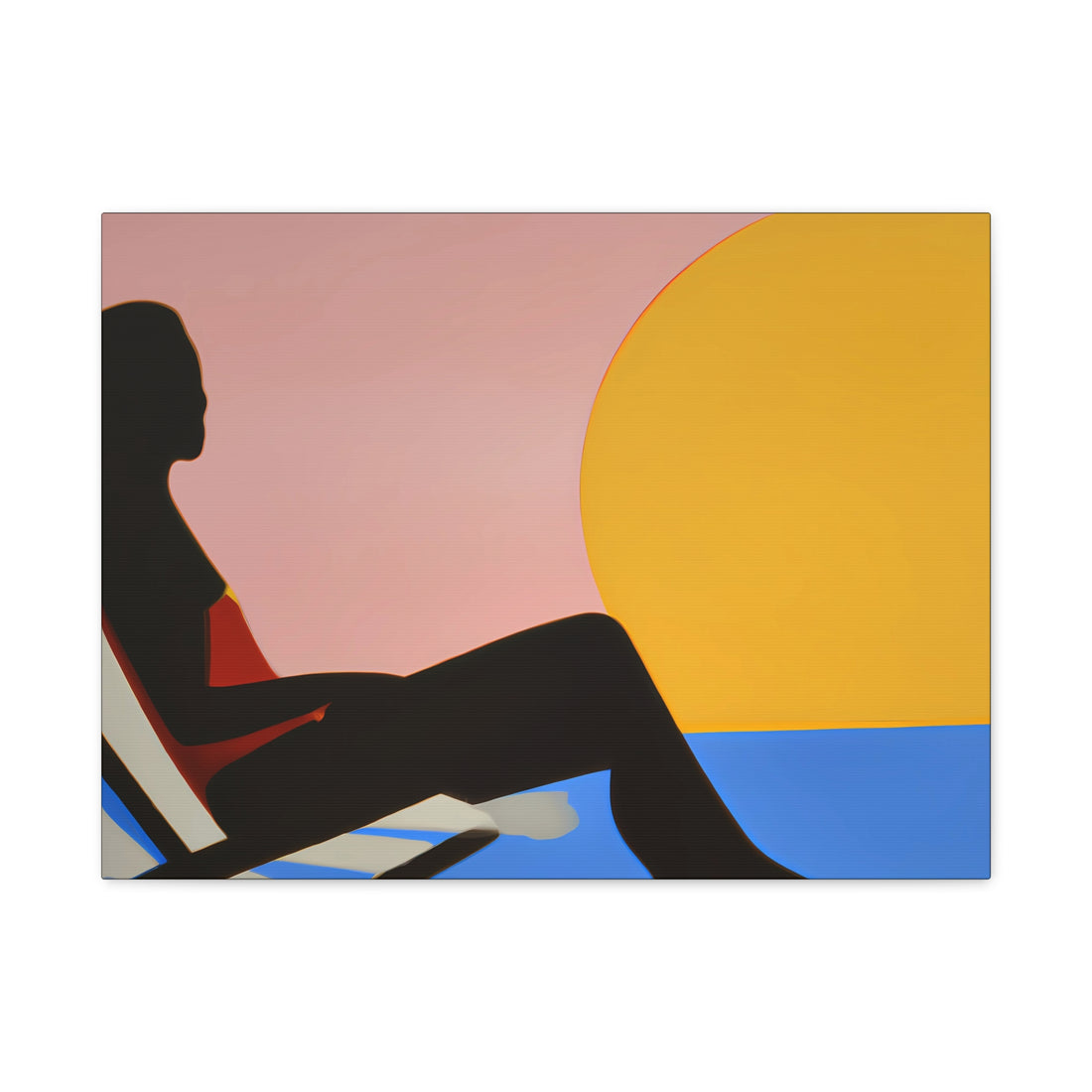 Unbothered, Over the Sofa | Horizontal CANVAS Art