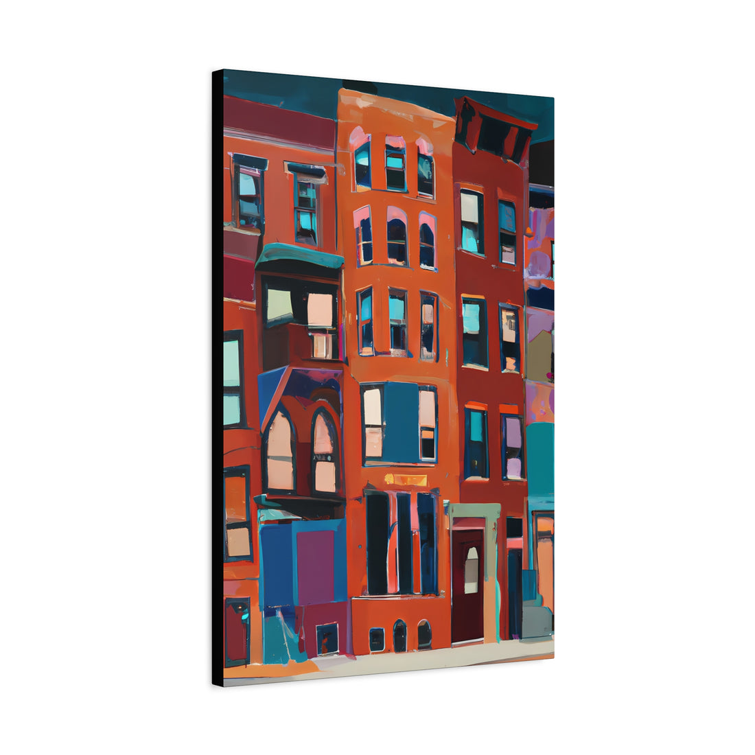 City Life 1, Living Series | Canvas Wall Art