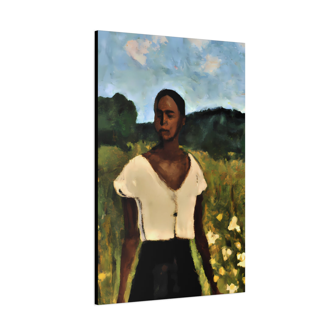 Lady 5, Cottage Series CANVAS Wall Art