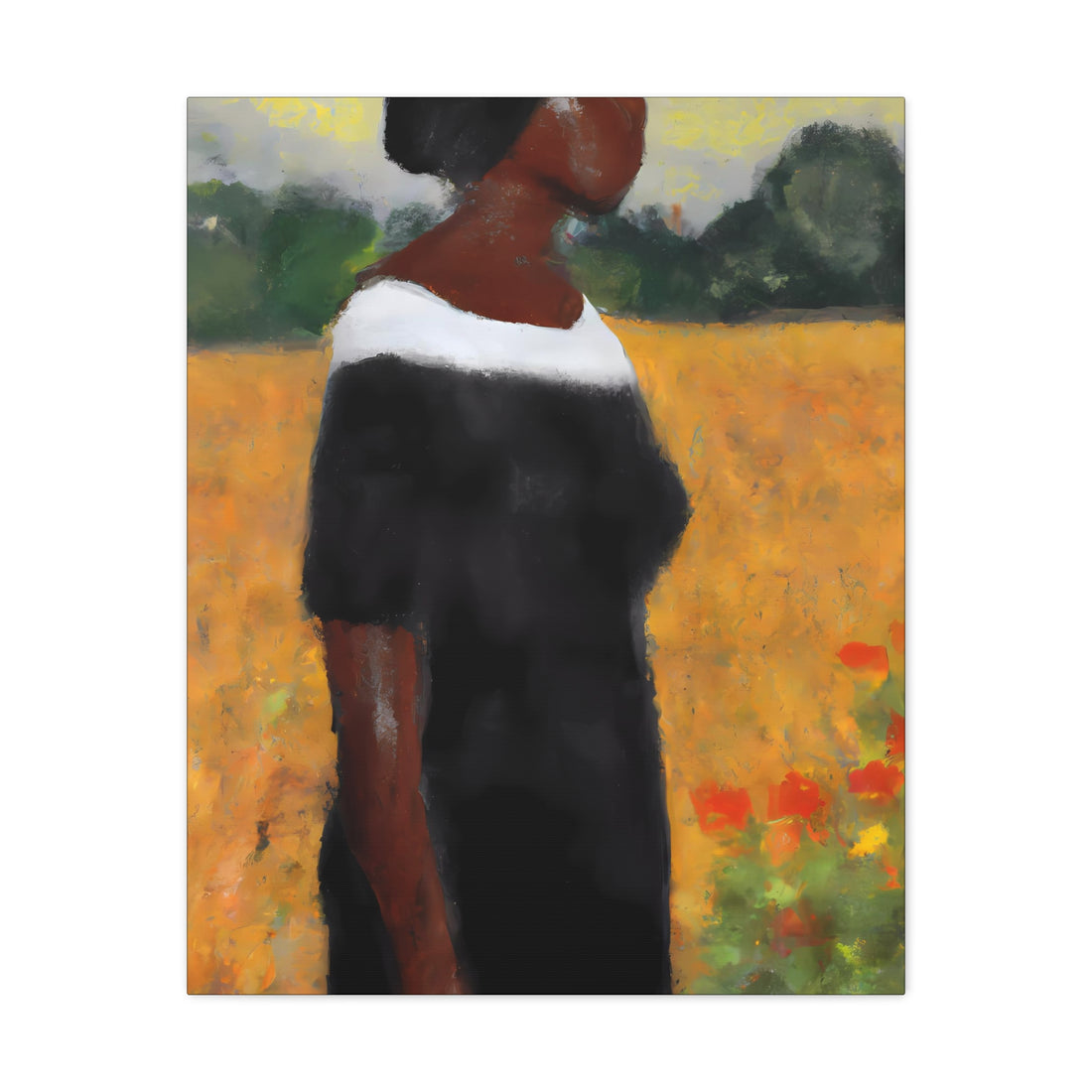 Lady 12, Cottage Series CANVAS wall art