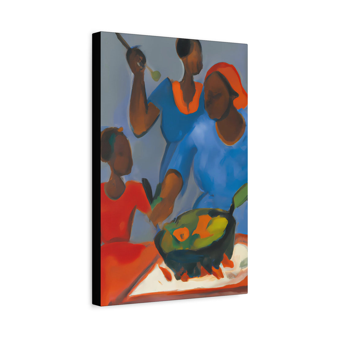 Sunday Dinner, Lifestyle Series | Canvas Wall Art