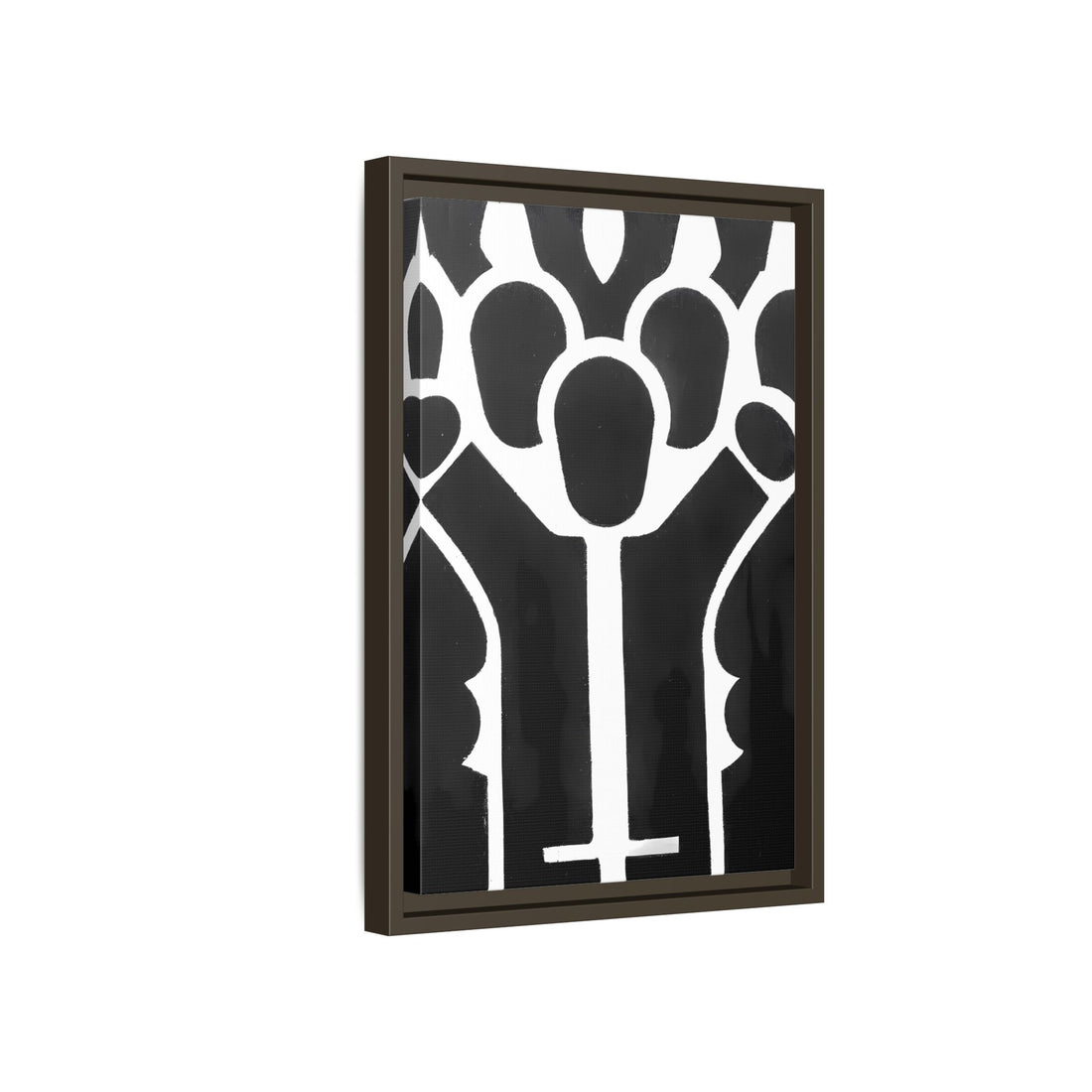 Hands Up, Fluid Series | Framed Canvas Wall Art