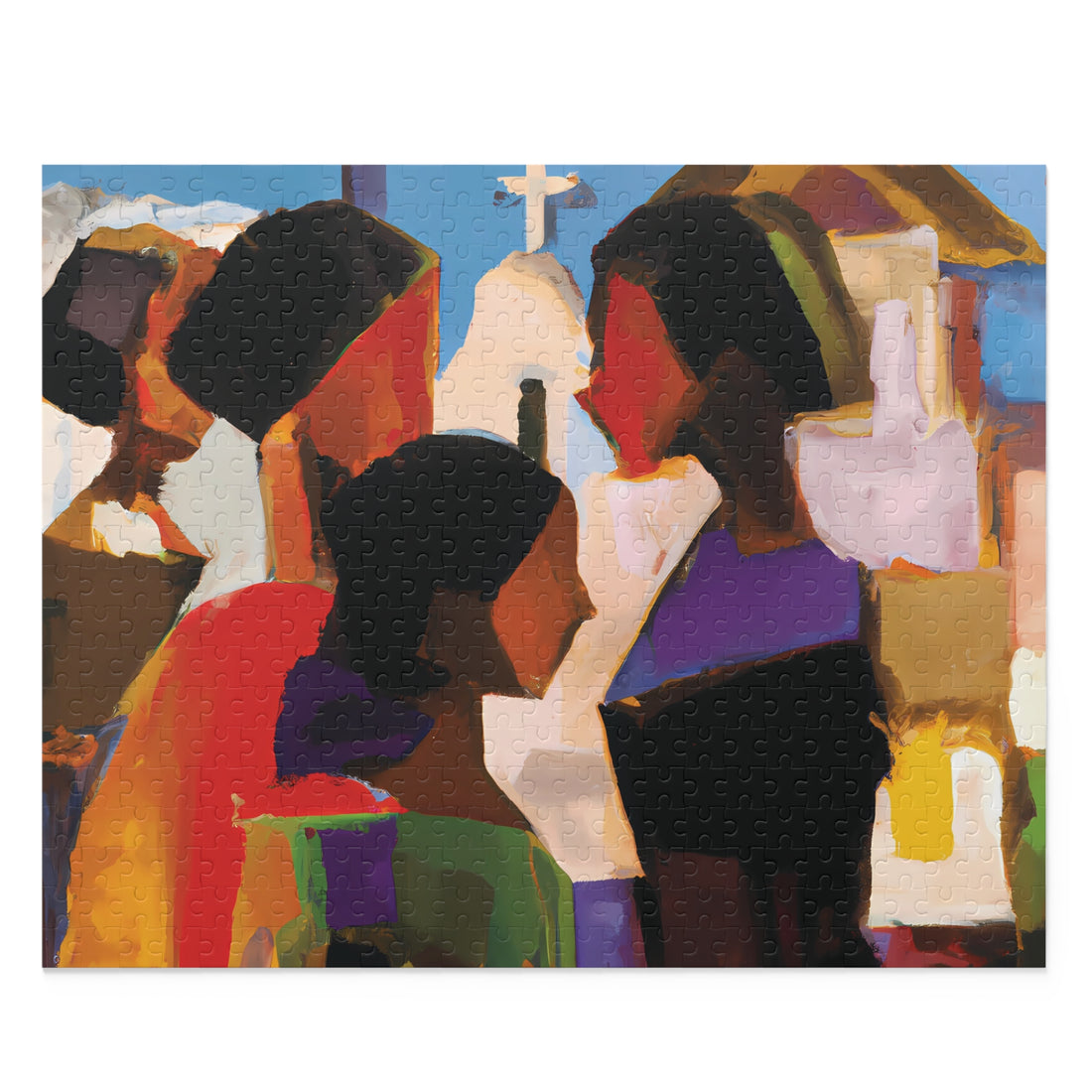 Stained Glass 1 Puzzle, 120, 252, 500 Piece