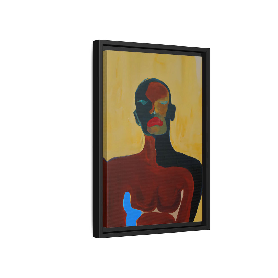 Woman of Substance, Fluid Series | Framed Canvas Wall Art
